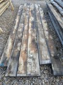 6x Hardwood Kiln Dried Timber Sawn American Maple Boards / Planks