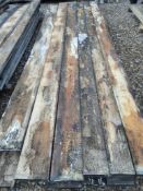 6x Hardwood Kiln Dried Timber Sawn American Maple Boards / Planks