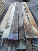 6x Hardwood Kiln Dried Timber Sawn American Maple Boards / Planks