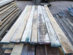 7x Hardwood Kiln Dried Timber Sawn American Maple Boards / Planks