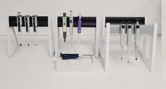 Job Lot Sartorius/ Eppendorf/ Sciquip/ Biorad Pipettes and Stands