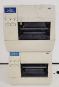 2x Toshiba TEC Barcode Printers
