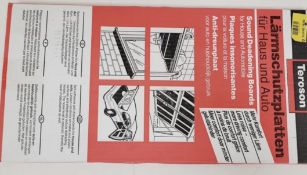 Teroson Sound Deadening Boards