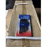 Box of 72 Pcs - Toolpak 10-Piece Hex Key Set