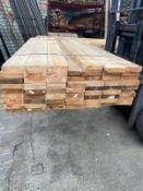 Pallet of 62 sawn lengths 35mm x 130mm @1.8m long