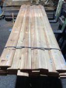 Pack of 52 Lengths of Bullnose Pine Skirting 19mm x 119mm @2.4m