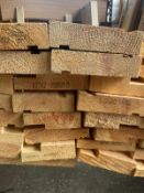 Pallet of 62 Mixed Door Casing Lengths Mixed Sizes