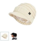 19 x Women's Beanie/Ponytail Hats Lb10