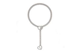 6 x Women's Heart O-ring Slip Chain Necklace L14a