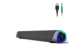 Surround Sound Portable Computer Sound Bar RRP £25.99 L3b