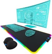 Comfort Large Gaming Mouse Pad - 31.5 x 11.8 inches (80x30cm) L23c