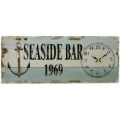 Seaside Bar Clock L12