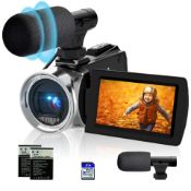Video Camera 4K 48MP Camcorder L4b