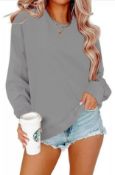 11 x Jumpers For Women UK Long Sleeve Crewneck RRP £329.89