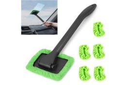 5 x Car Windshield Cleaner, Microfiber Car Window Cleaning Tool RRP £13.78 ea. Lb40