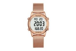 Pedometer Watch Bronze Strap RRP £36.99 L10a