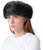 7 x Faux Fur Headband Women Winter Ear Warmer Earmuff Ski Hat