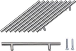 2 x Pack Of 10 Kitchen T-Bar Handles - 6 inch wide