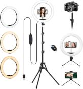 Ring Light with Tripod Stand with Phone/Camera Holder - Amazon £33.99 SL2 L10