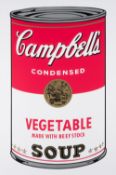 Andy Warhol 'Vegetable Soup' Sunday B Morning Edition.