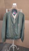 Tommy Hilfiger green jacket size L. EST Â£35