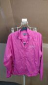 Adidas pink coat size L. EST Â£30