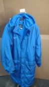 Nike long blue coat size XL. EST Â£40