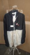 Air Jordan black & white coat size XXL. EST Â£50