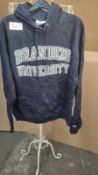 Champion navy hoodie size L. EST Â£25