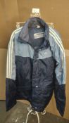Adidas blue coat size XL. EST Â£45