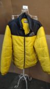Kappa yellow & black coat size L. EST Â£45