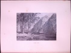 J.M.W Turner Rare “Bolton Abbey Yorkshire” 1873 Picturesque Views in England-19