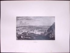 J.M.W Turner Rare “Chatham Harbour Kent” 1873 Picturesque Views in England-59