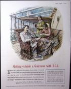 Guinness 70 Years-Old Advert 1955 Robert Louis Stevenson G.E.2441-B.