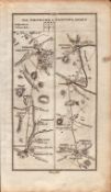Ireland Rare Antique 1777 Map Dromore Newtownards Leitrim Ballynahinch Down-284