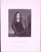 Marquis of Montrose Scotland Antique Victorian 152 Years-Old Engraving-37