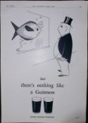 Guinness 1938 Original 87 Years-Old Print “Nothing Like a Guinness”- G.E. 756.H.