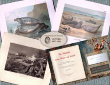 Job-Lot J.G. Millais Rare Limited-Edition Seal Family Species Antique Prints-11 This Collection o...
