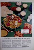 Guinness Guide To A Curry 1960 Original 66 Years-Old Print -GE 2939.