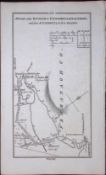Ireland 245 Years -Old Antique Road Map From Dublin to Enniskillen-54