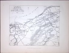 Battles of Prestonpans & Pinkle Scoland Antique 152 Years-Old Print-1