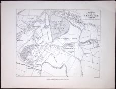 The Battlefield of Langside Scotland Antique 152 Years-Old Detailed Print-5