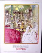 Guinness 1968 Original 57 Years-Old Print Salisbury Pub London- G.E. 4315.C.