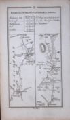 Ireland 245 Years -Old Antique Road Map To Boyle & Roscommon-72