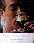 Guinness 1963 62 Years-Old Genuine Print 