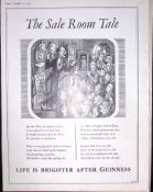 Guinness 1956 Original 70 Years-Old Print The Sale Room Tale- G.E.2776-A.