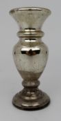 Small 19th Century Mercury Glass Vase