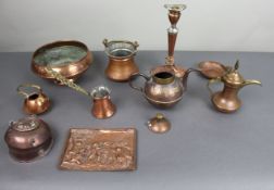 Collection of Antique & Vintage Copper Pieces