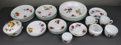 Collection of Royal Worcester Evesham Vale