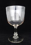 Antique 19th c. Glass Footed Goblet